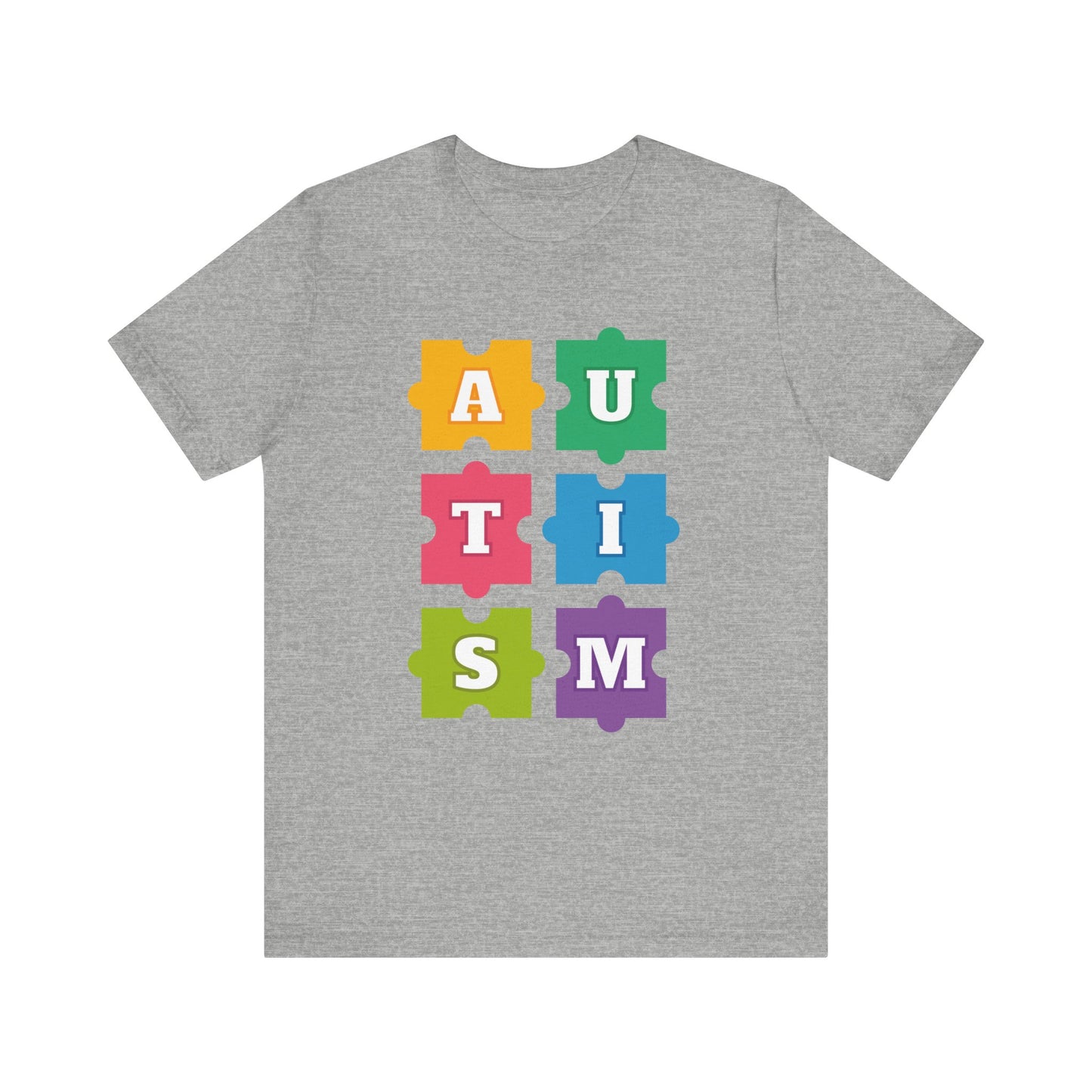 Autism Awareness Adult Unisex Short Sleeve Tee
