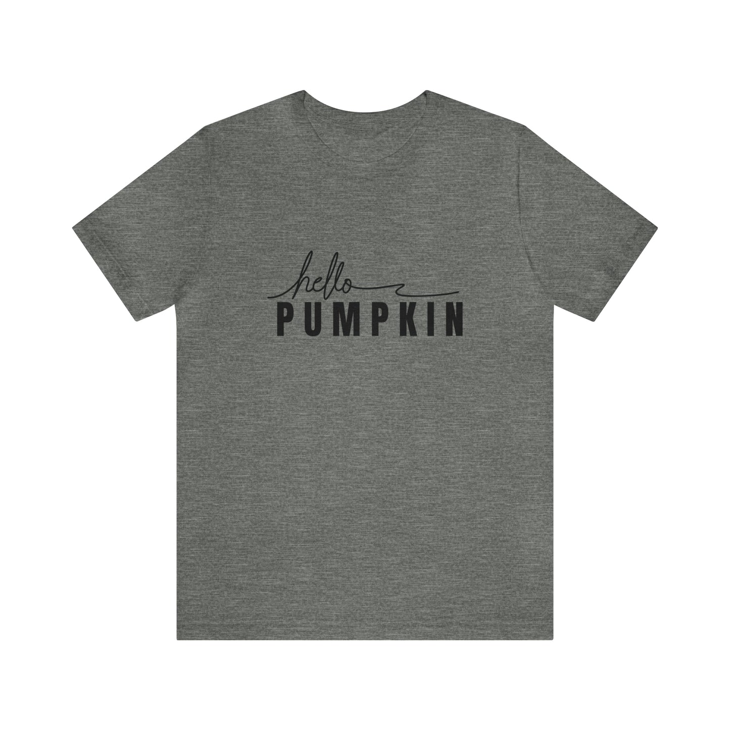 Hello Pumpkin Short Sleeve Women's Tee