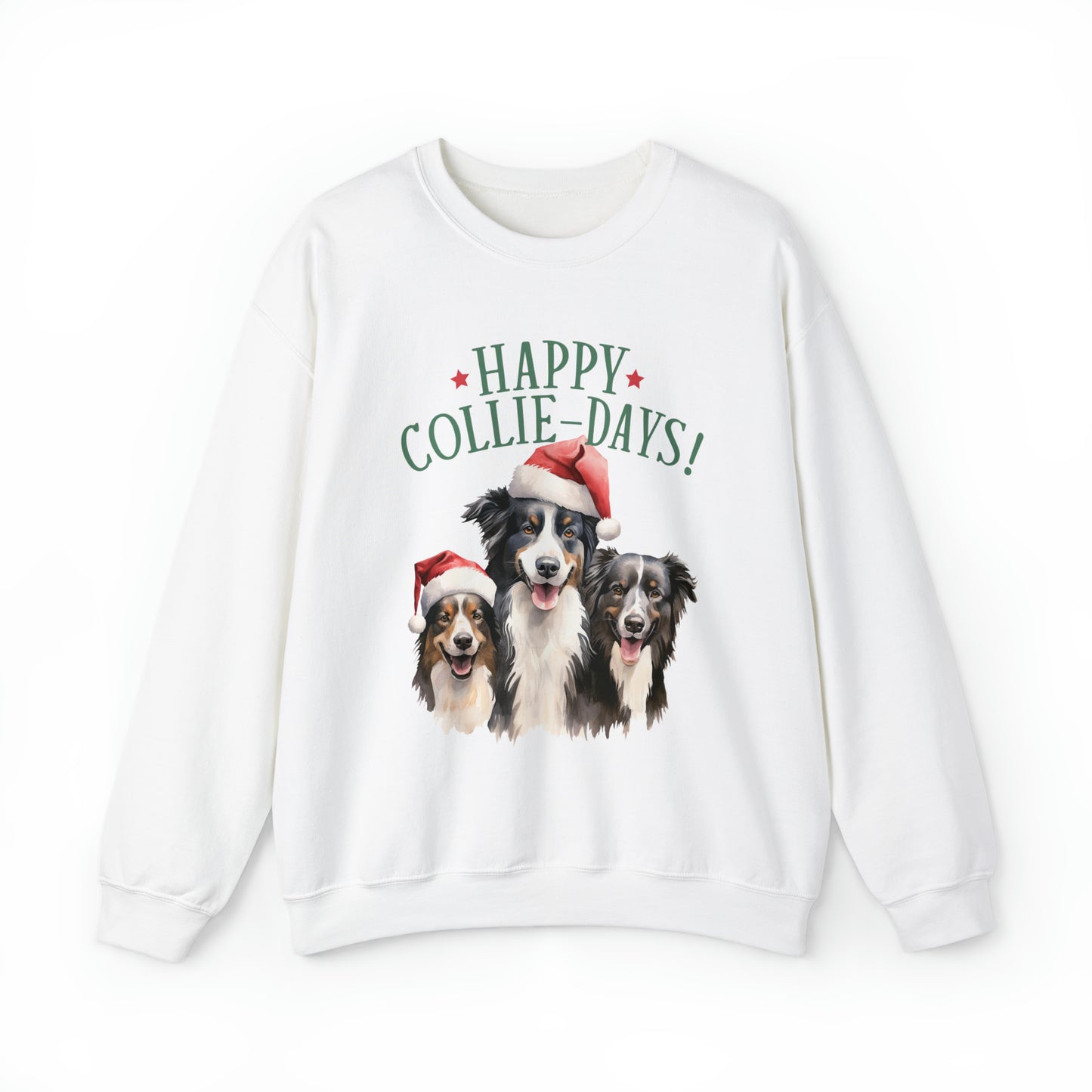 Happy Collie Days Crewneck Sweatshirt Women's