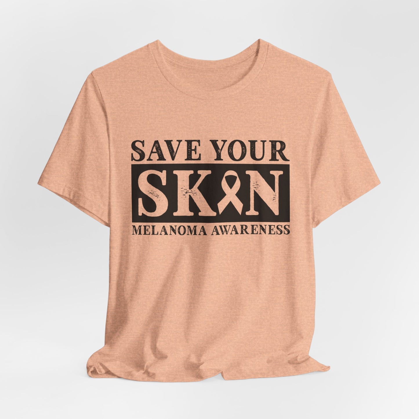 Melanoma Awareness Advocate Shirt Adult Unisex Short Sleeve Tee