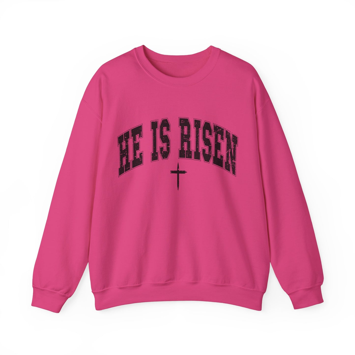 He is Risen Women's Easter Spiritual Sweatshirt