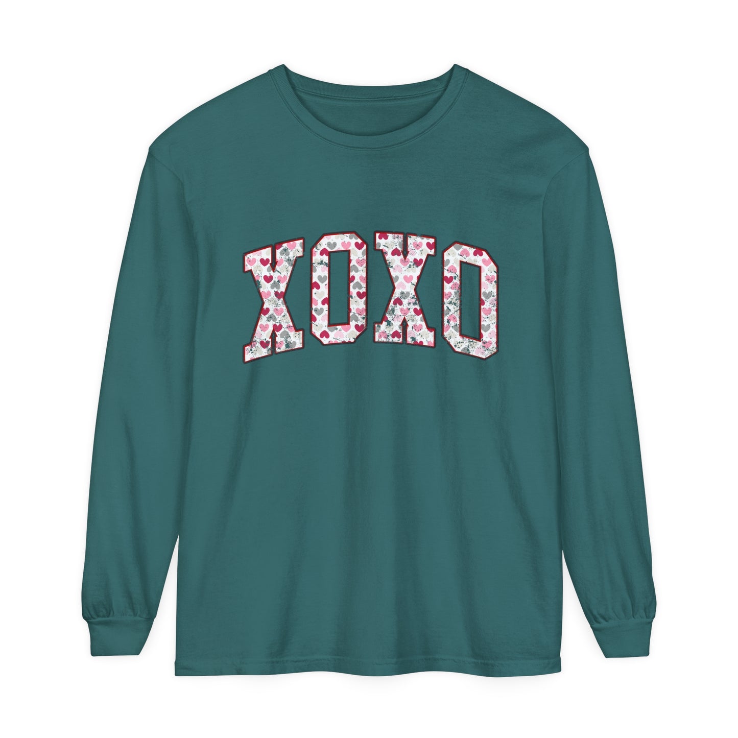 XOXO Valentine's Day Women's  Loose Long Sleeve T-Shirt