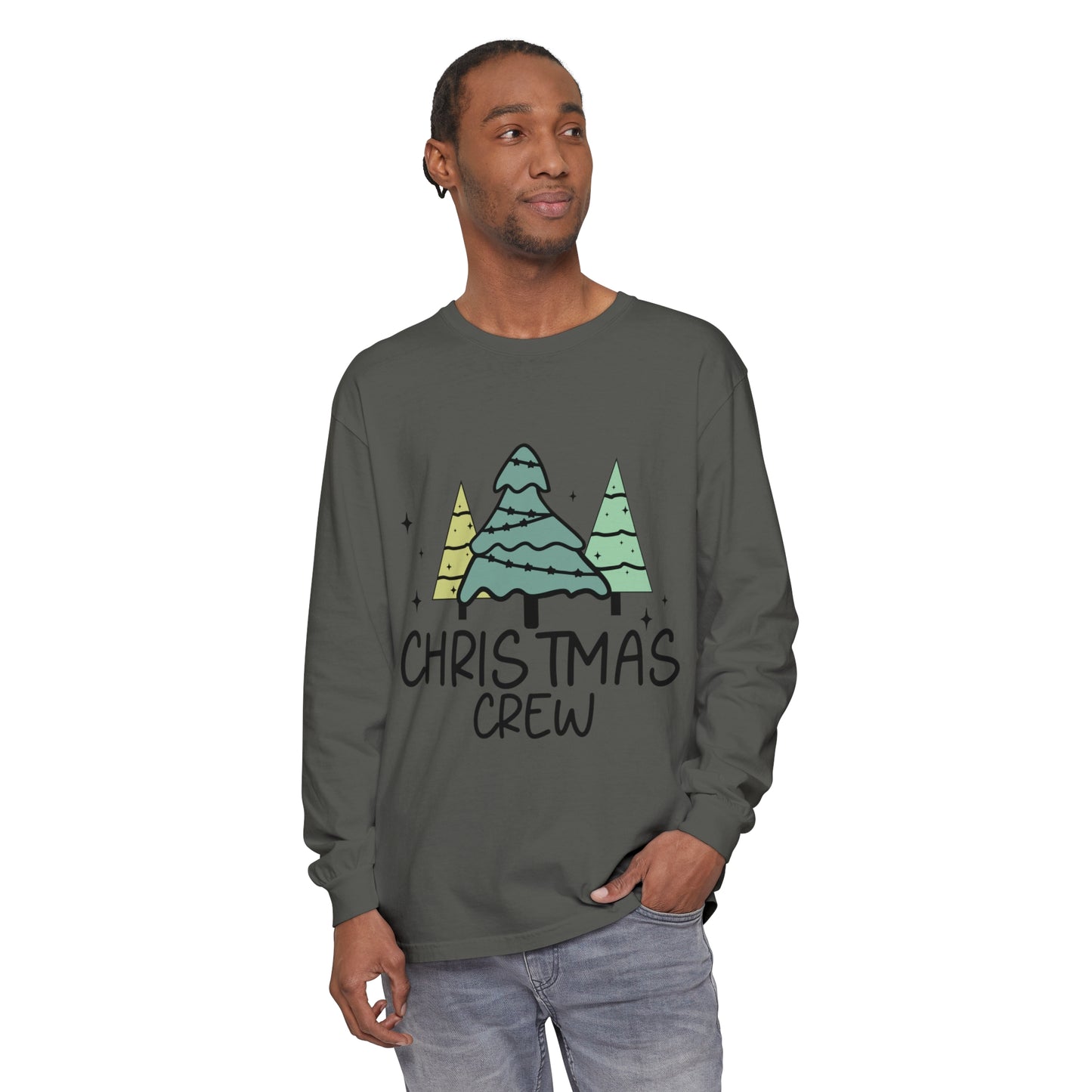 Christmas Crew Women's Loose Long Sleeve T-Shirt