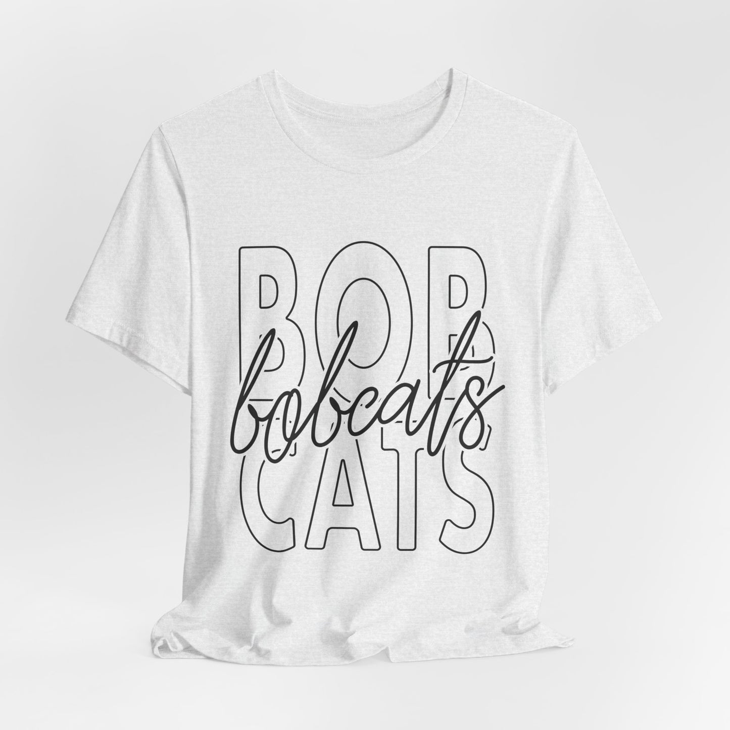 Bobcats Adult Unisex Short Sleeve Tee