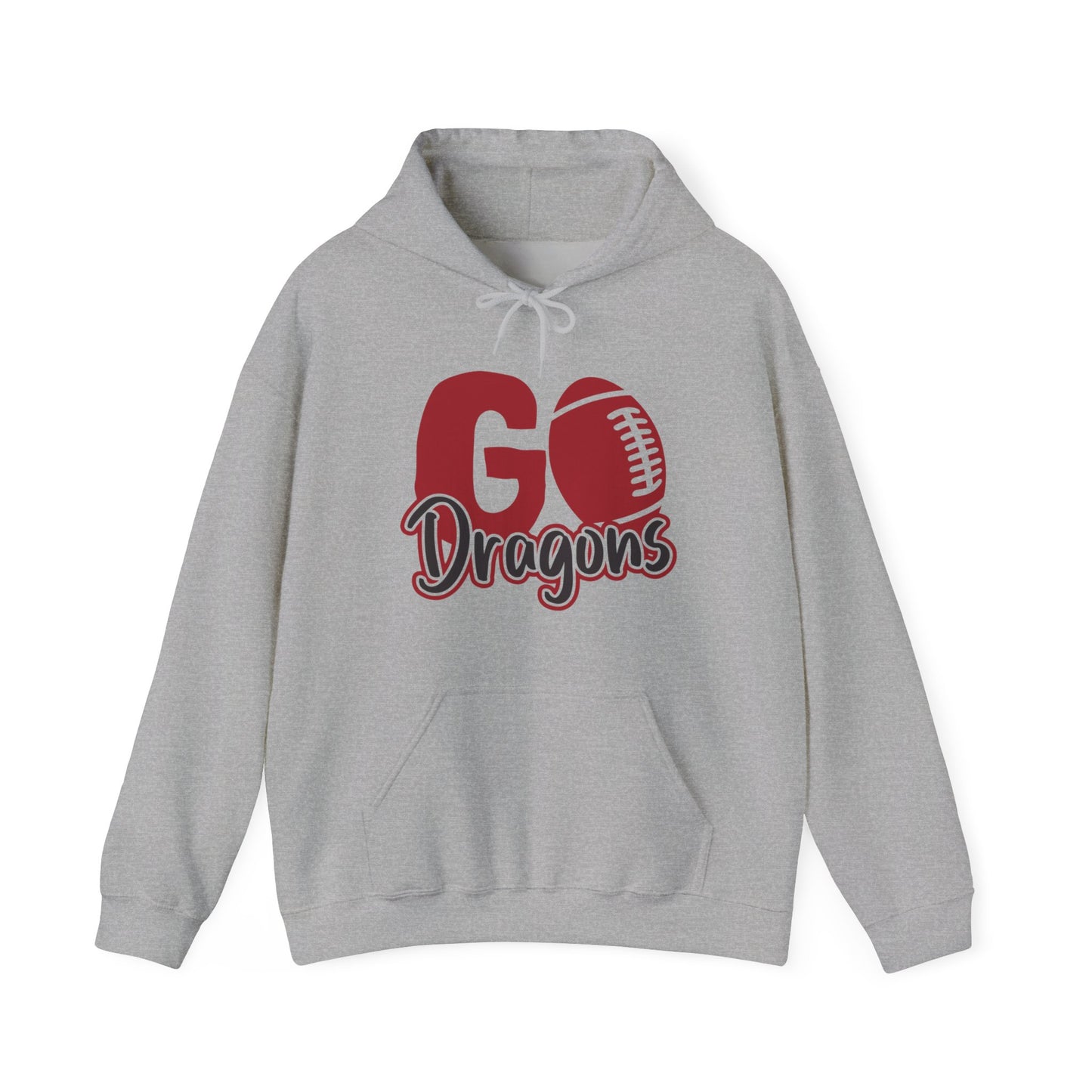 Go Dragons Adult Unisex Heavy Blend™ Hooded Sweatshirt