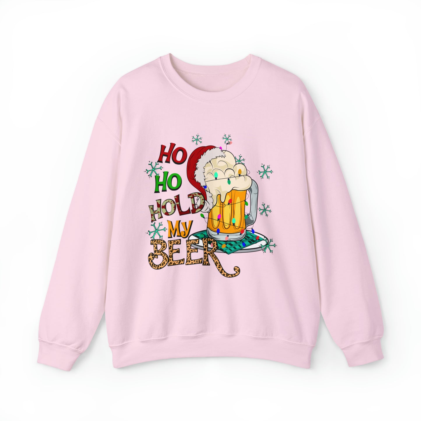 HO HO HOLD MY BEER Sweatshirt Men's and Women's