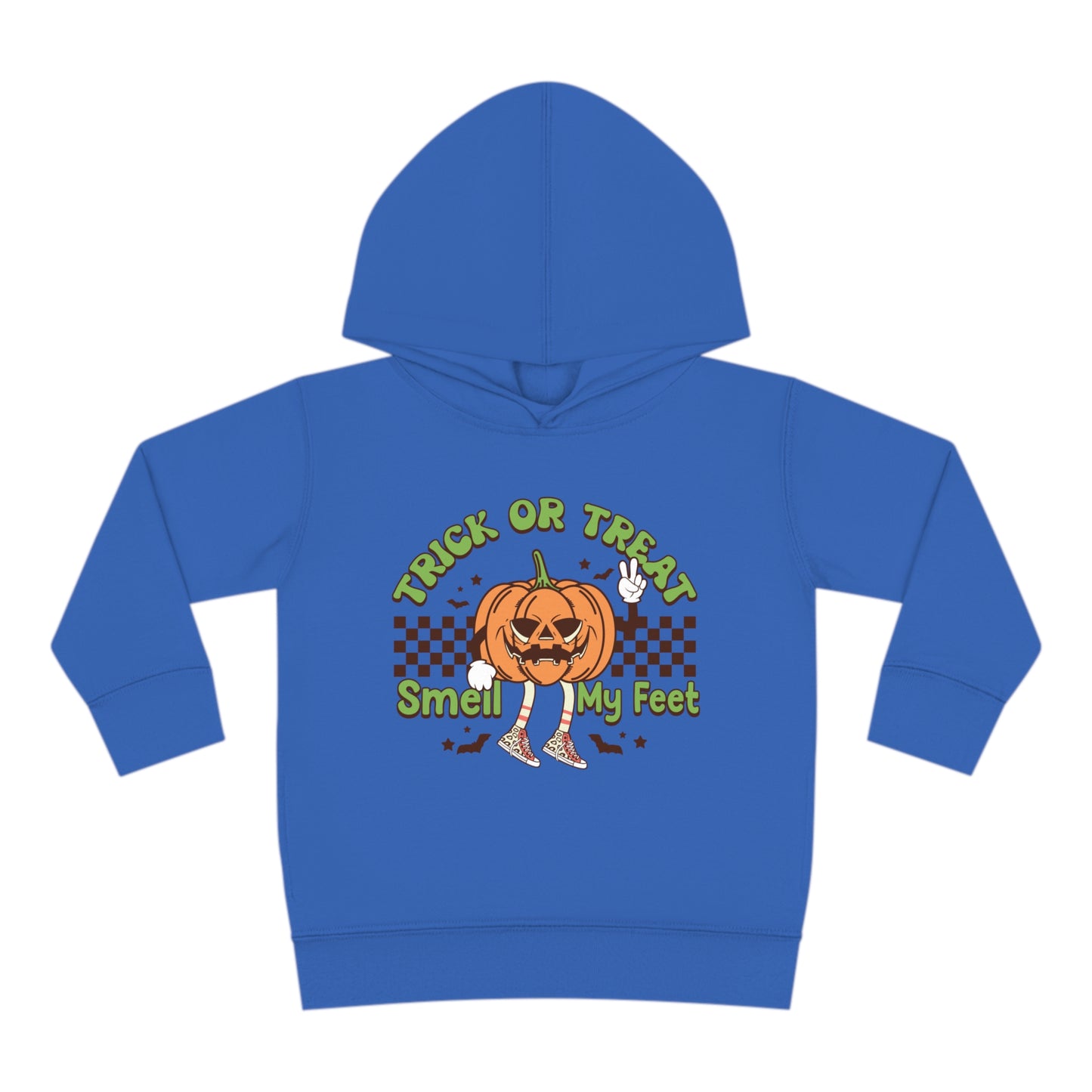 Trick or Treat Smell My Feet Boy Toddler Pullover Fleece Hoodie