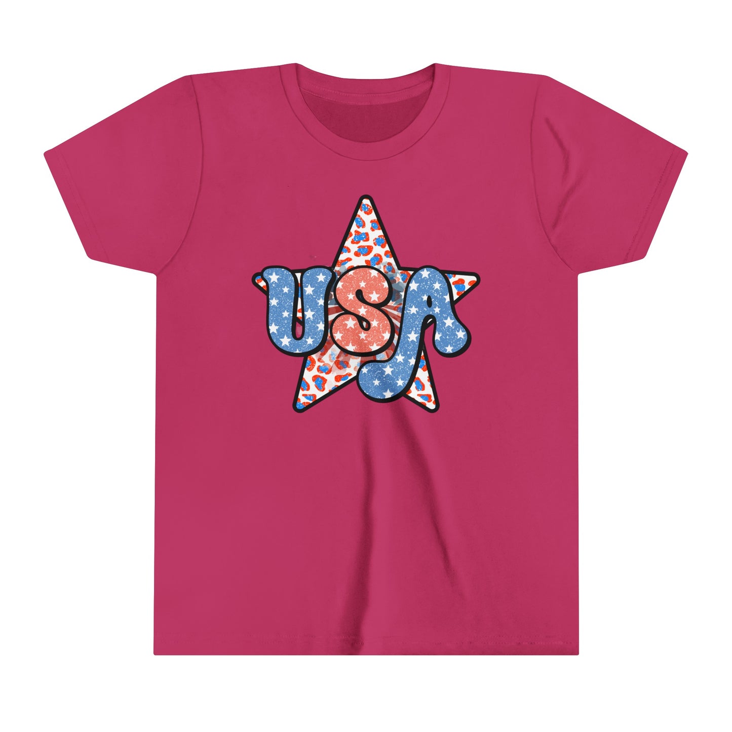 USA 4th of July USA Youth Shirt