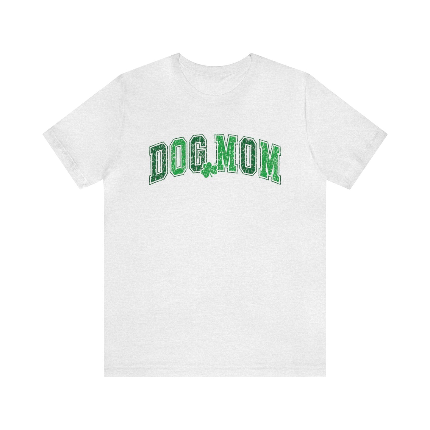 St. Patrick's Day Dog Mom Shamrock Women's Tshirt