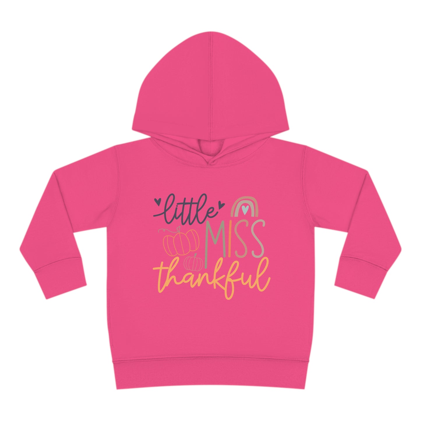 Style 4 Little Miss Thankful Toddler Pullover Fleece Hoodie