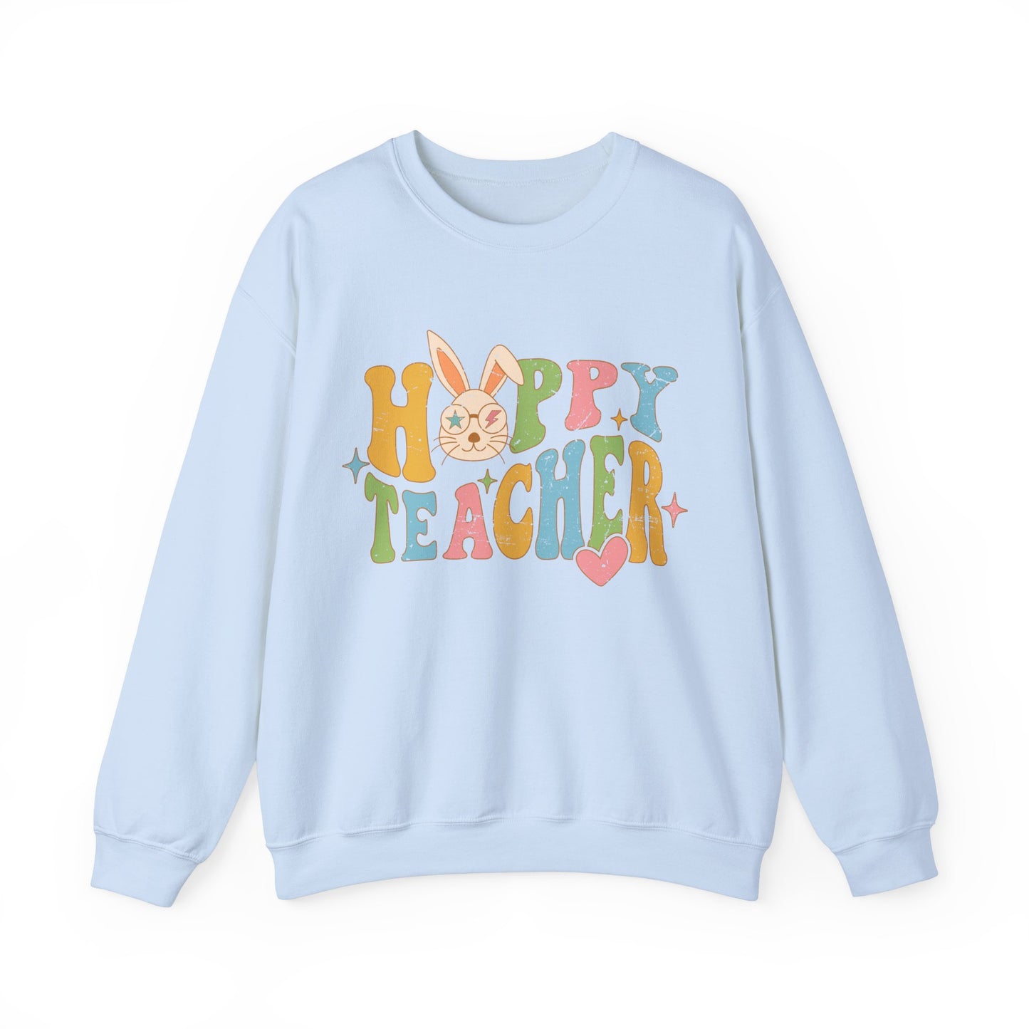 Happy Hoppy Teacher Women's Easter Sweatshirt