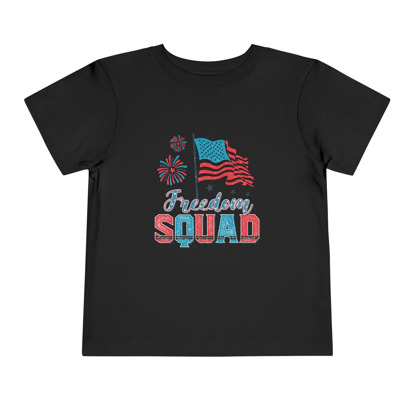 Freedom Toddler USA 4th of July Short Sleeve Tee
