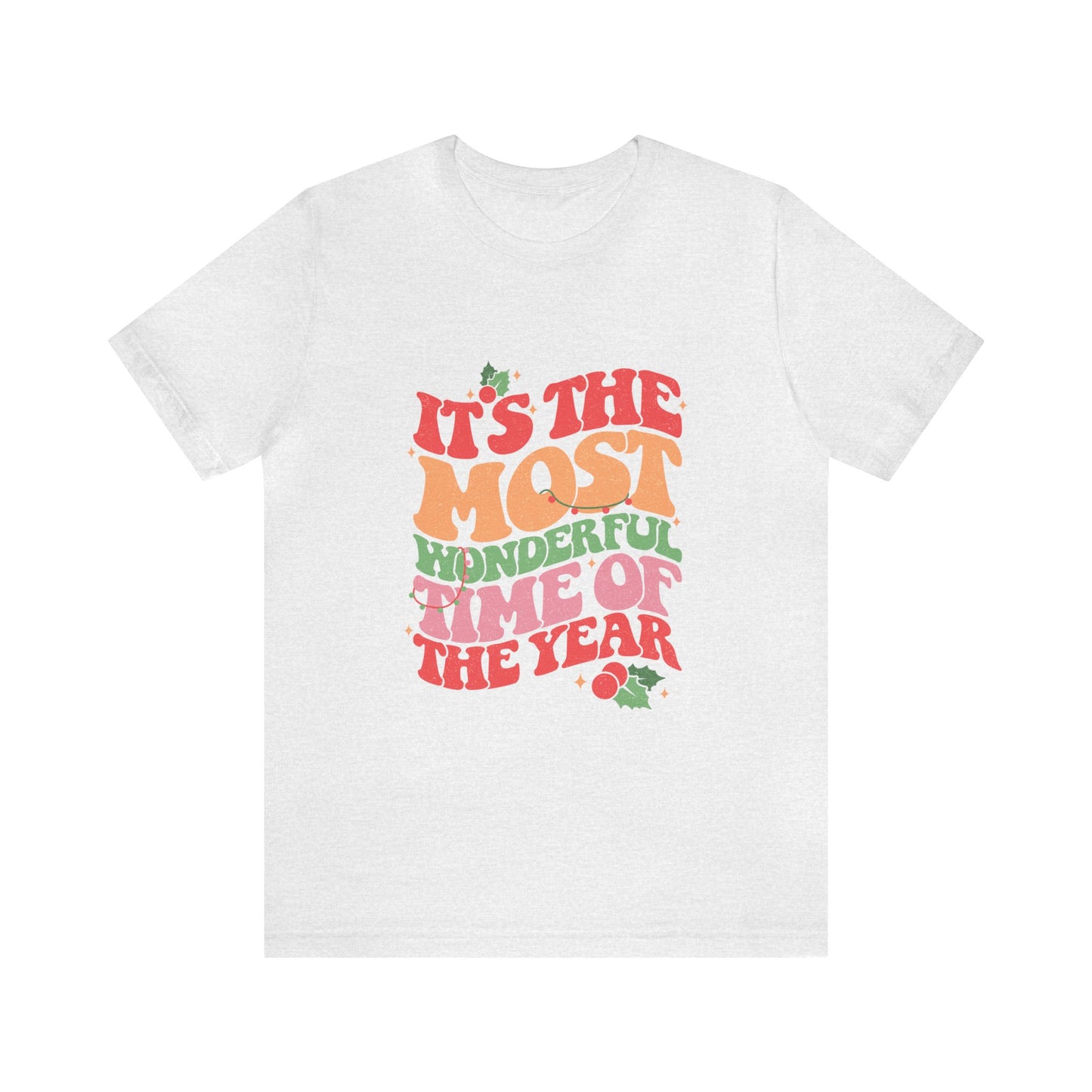 Wonderful Time of the Year Women's Short Sleeve Christmas T Shirt