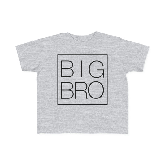 Big Bro Outlined Toddler's Fine Jersey Tee