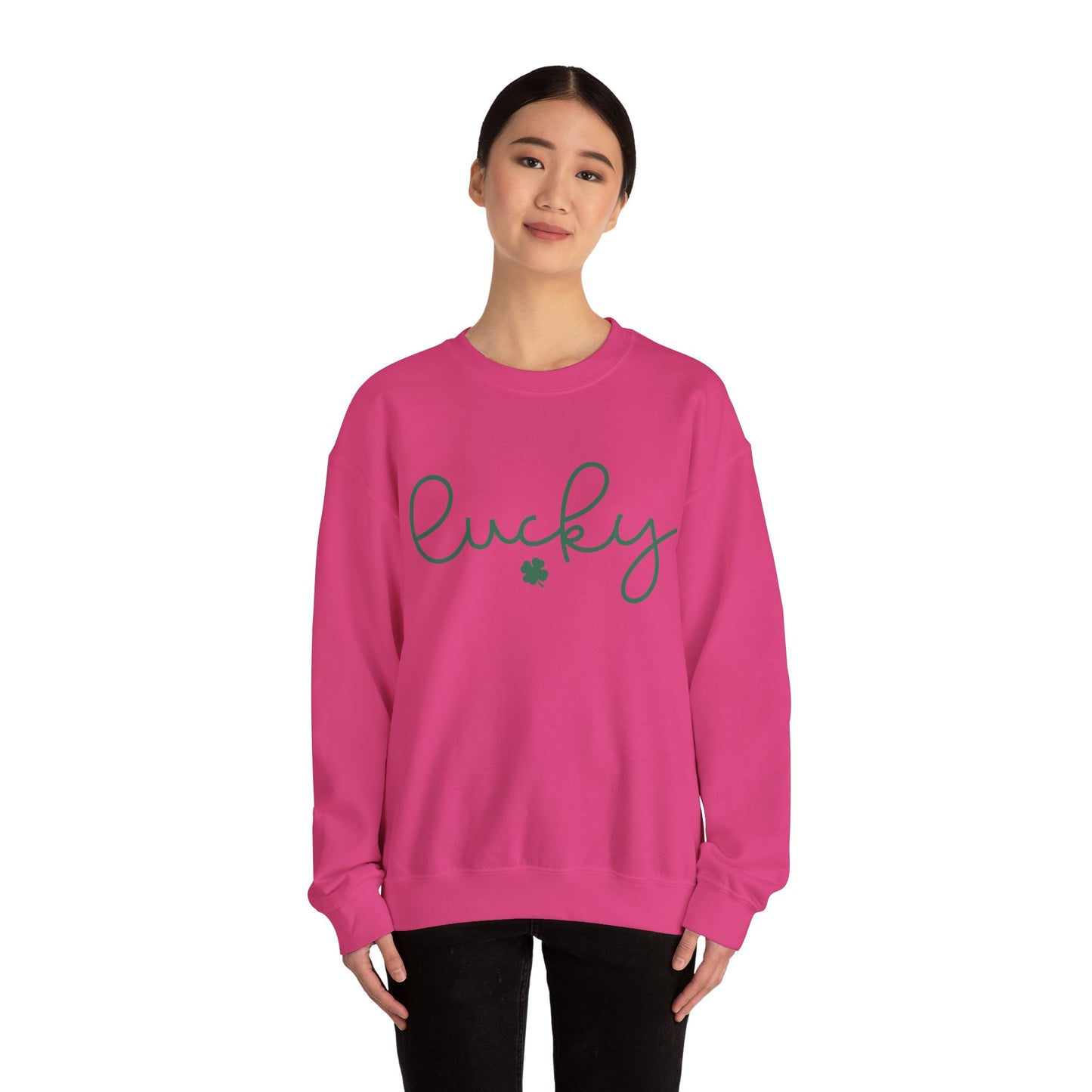 Lucky Shamrock St. Patrick's Day Women's Sweatshirt