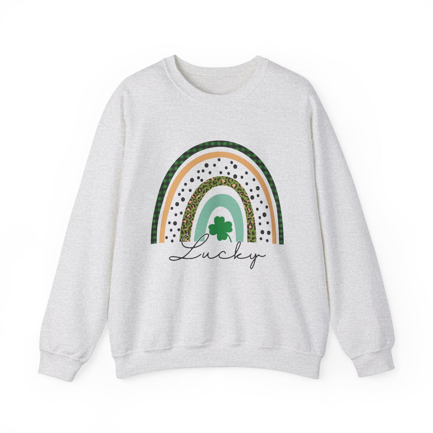 Lucky St. Patrick's Day Rainbow Women's Sweatshirt