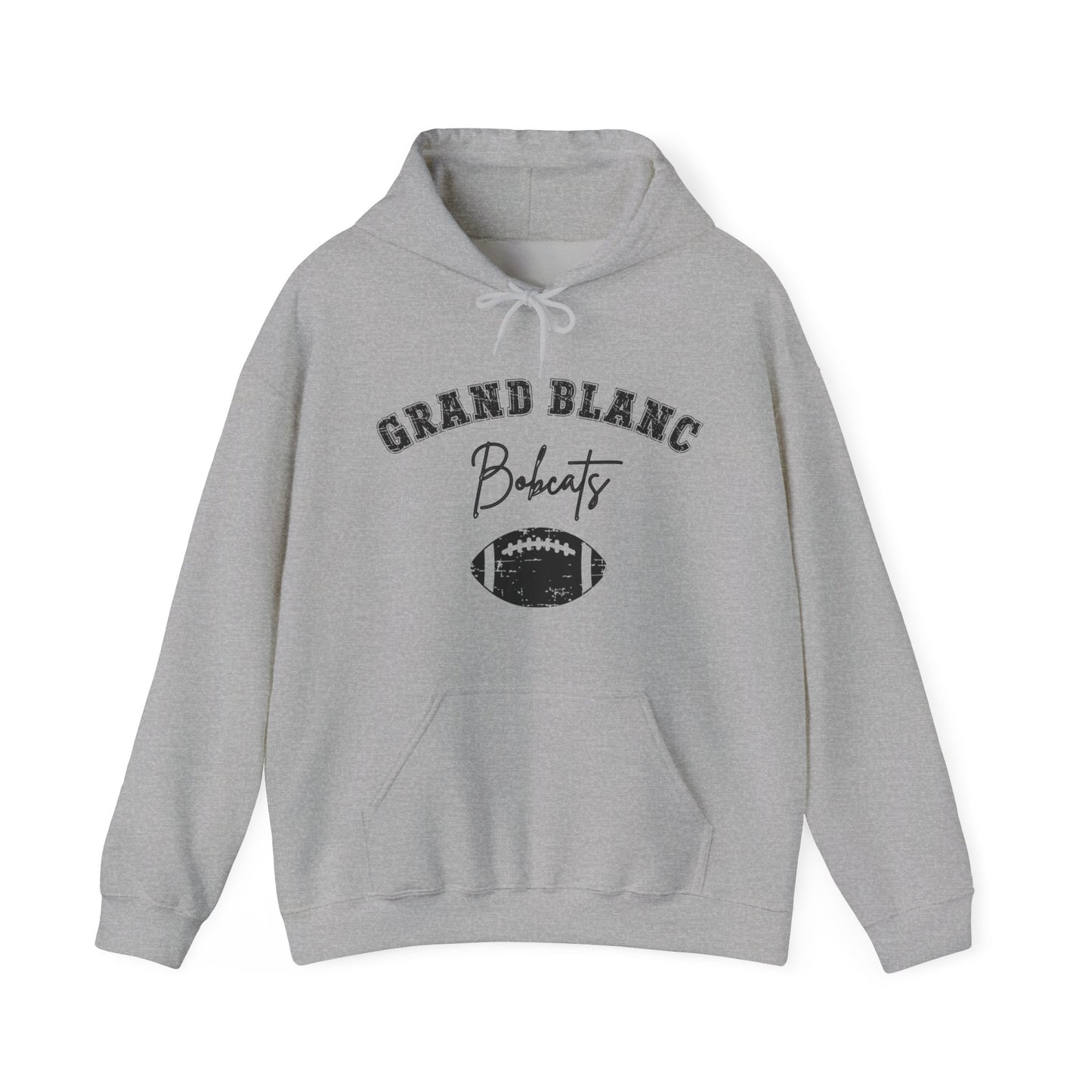 GB Bobcats Football Adult Unisex Heavy Blend™ Hooded Sweatshirt