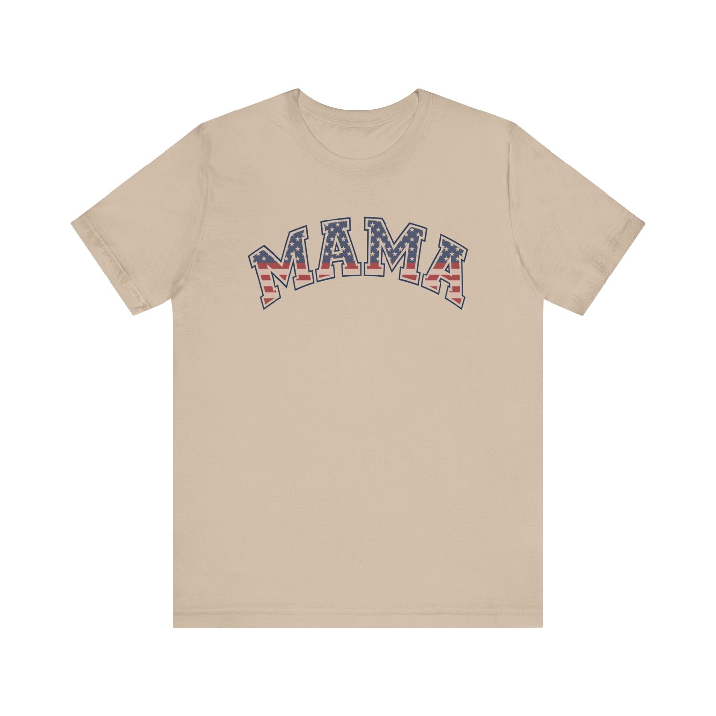 MAMA American Flag Women's Tshirt