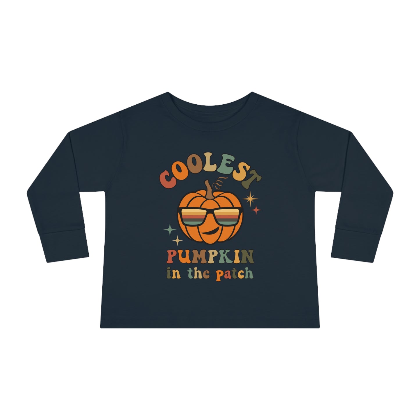 Coolest Pumpkin in the Patch Toddler Long Sleeve Tee