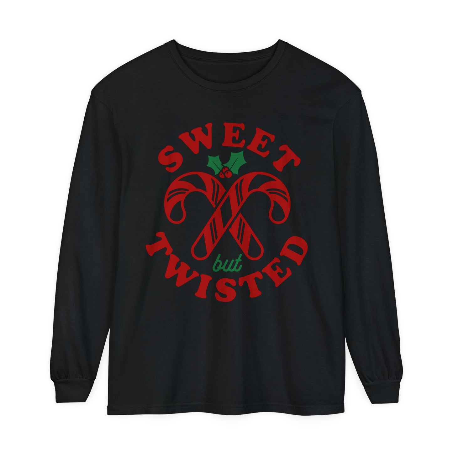 Sweet But Twisted Women's Holiday Loose Long Sleeve T-Shirt