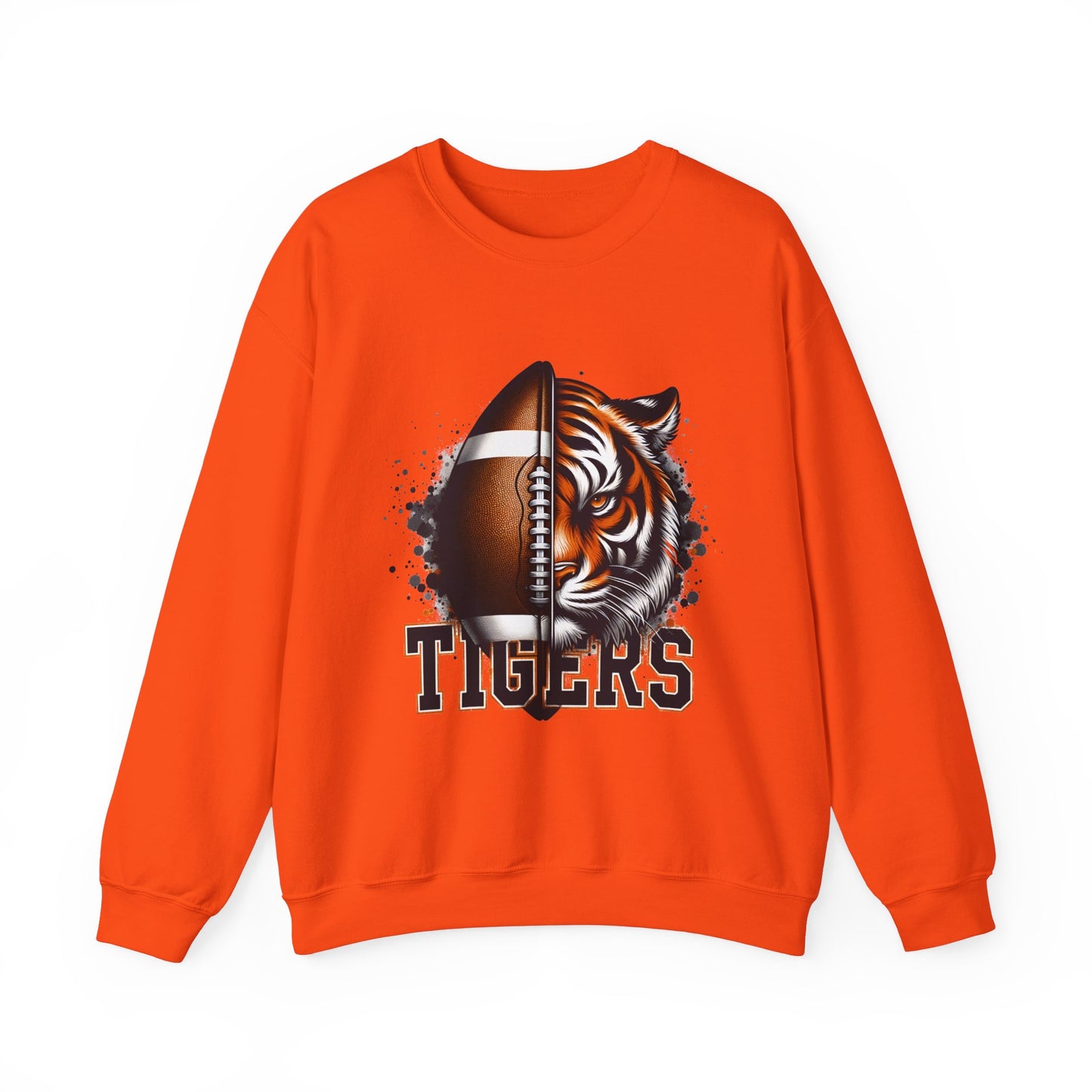 Tigers Football Adult Unisex Crewneck Sweatshirt