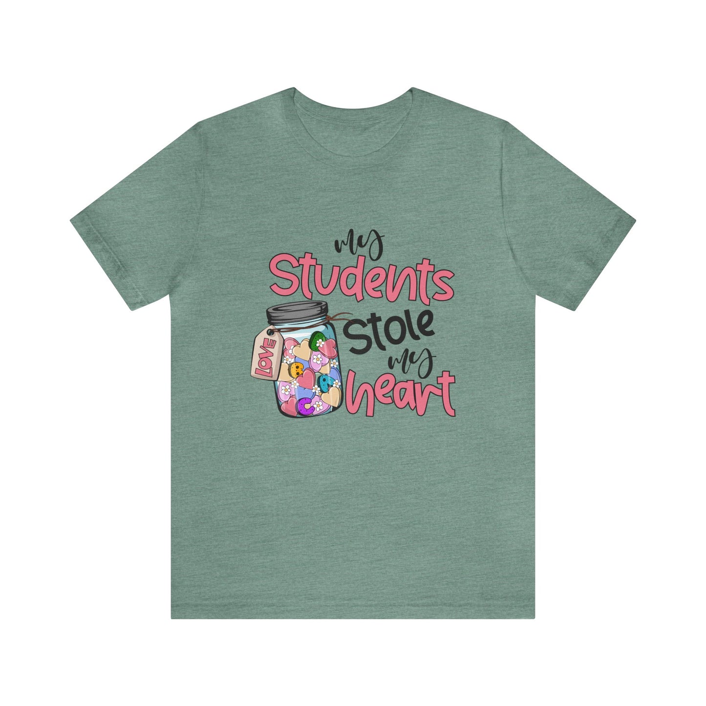 My Students Stole My Heart Teacher Valentine's Day Women's Tshirt