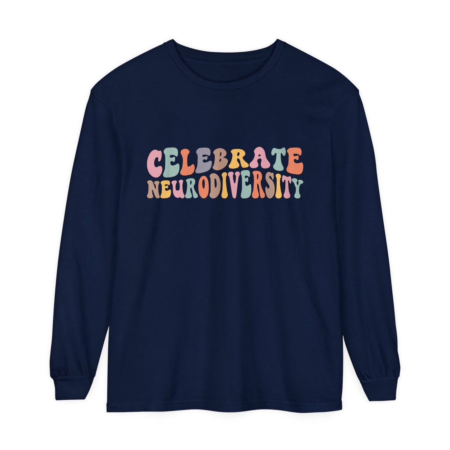 Celebrate Neurodiversity Women's Long Sleeve T-Shirt