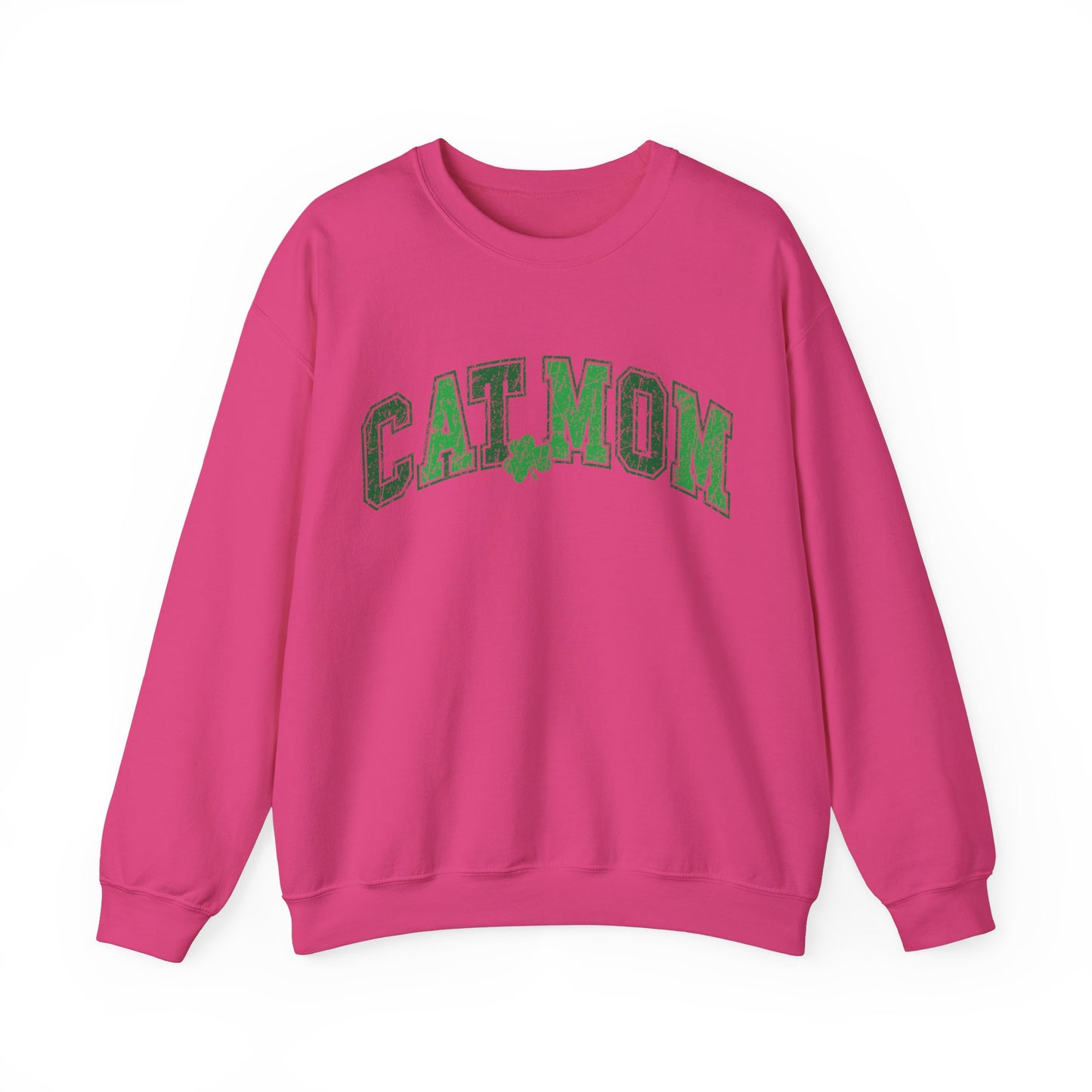 Cat Mom St. Patrick's Day Women's Sweatshirt