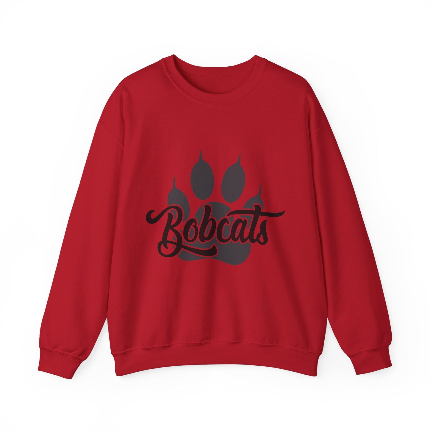 Bobcats Paw Adult Unisex Crewneck Sweatshirt