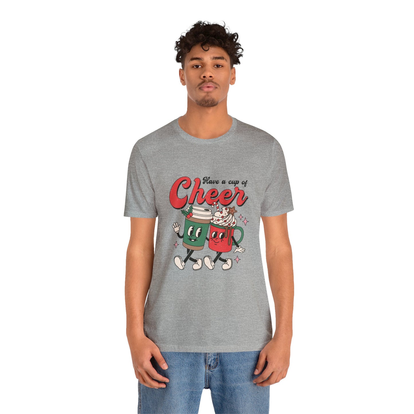 Have A Cup of Cheer Women's Short Sleeve Christmas T Shirt