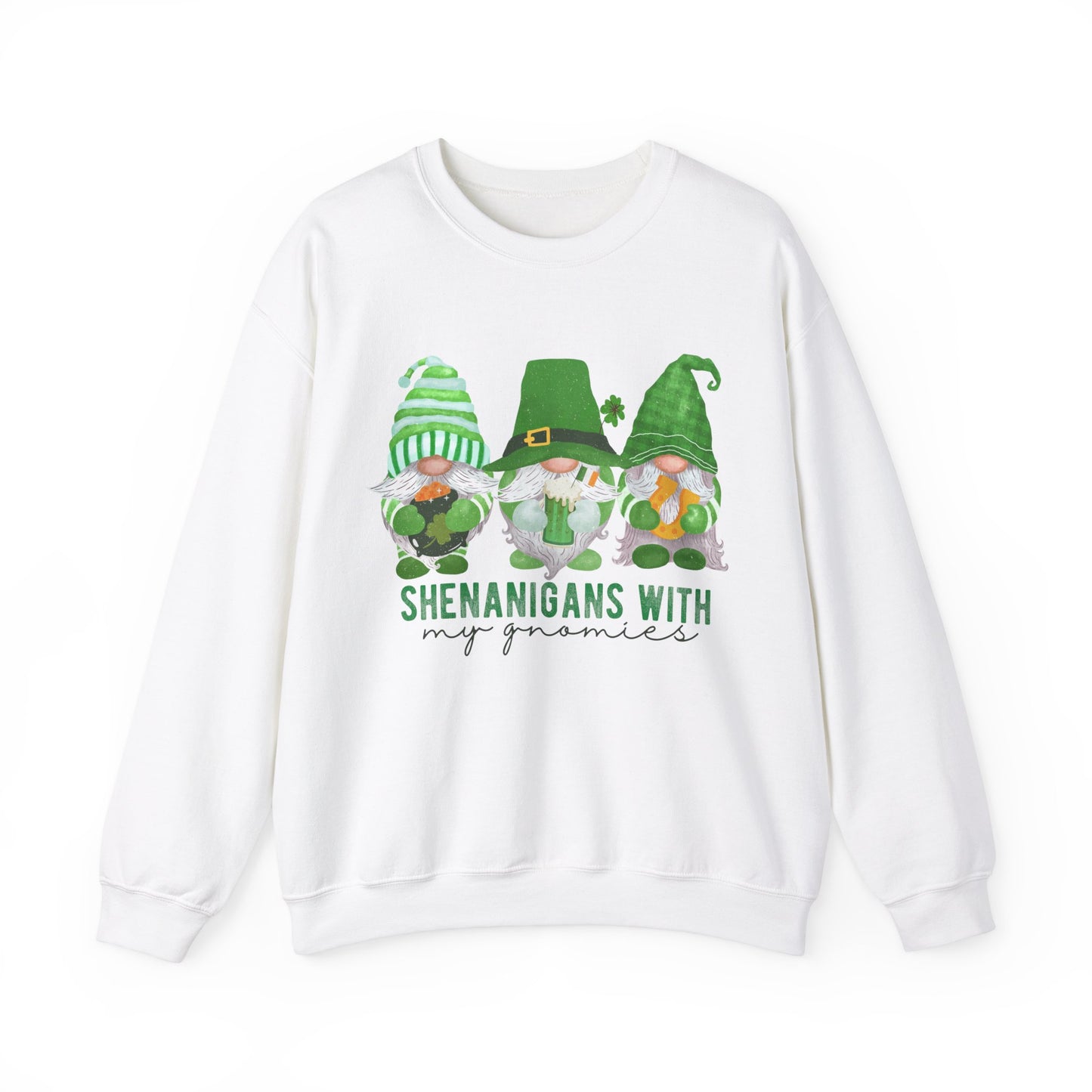 Shenanigans with my gnomies St. Patrick's Day Women's Sweatshirt