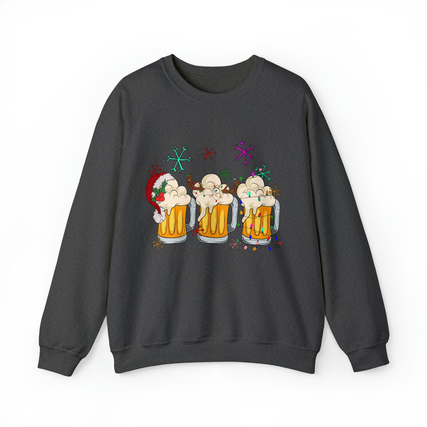 Christmas Beers Women's and Men's Unisex Christmas Sweatshirt