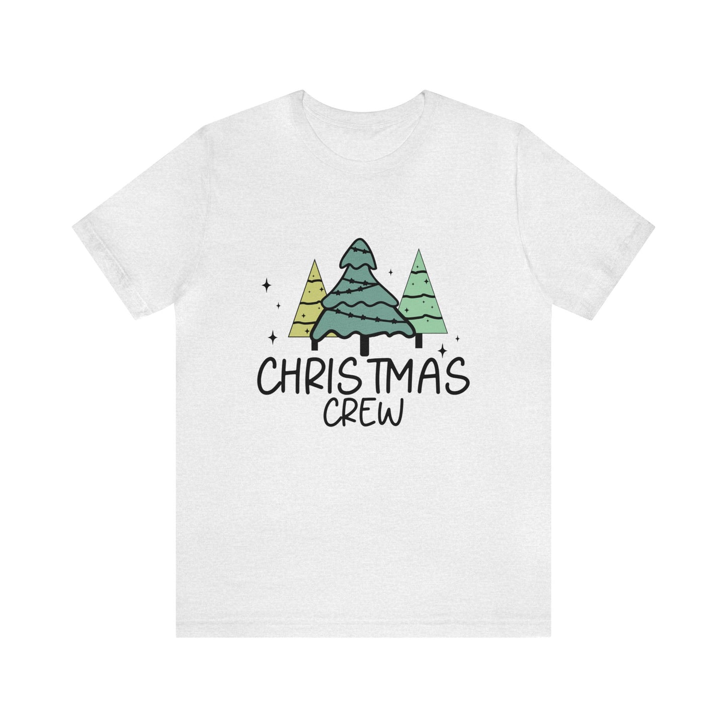 Christmas Crew Family Matching Short Sleeve Christmas T Shirts