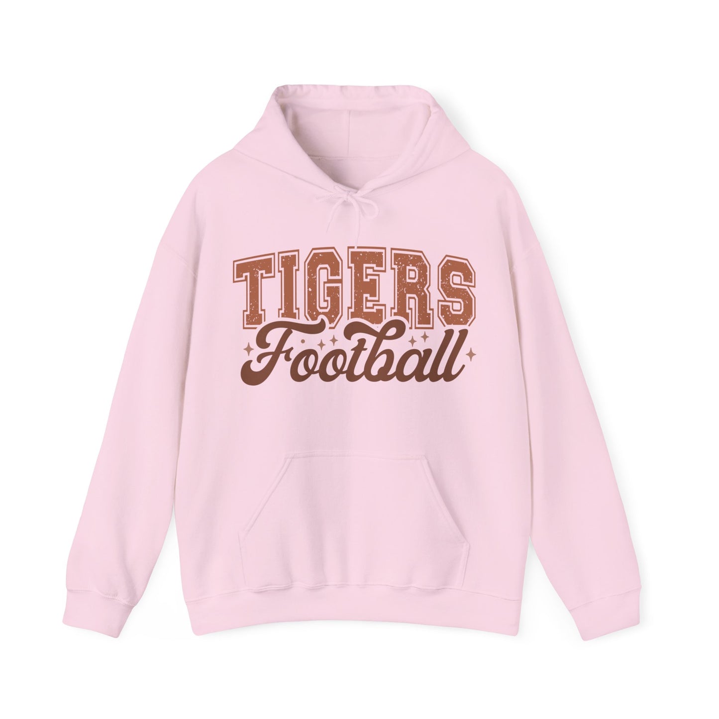 Tigers Football Adult Unisex Heavy Blend™ Hooded Sweatshirt