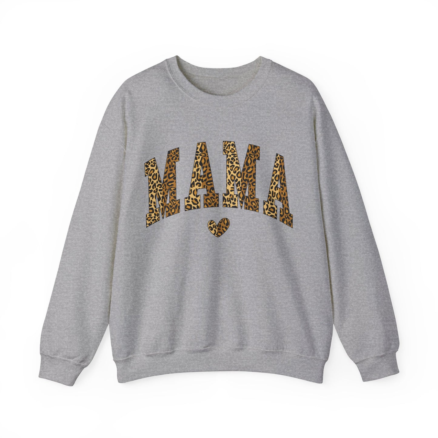 MAMA Leopard Print Women's Sweatshirt