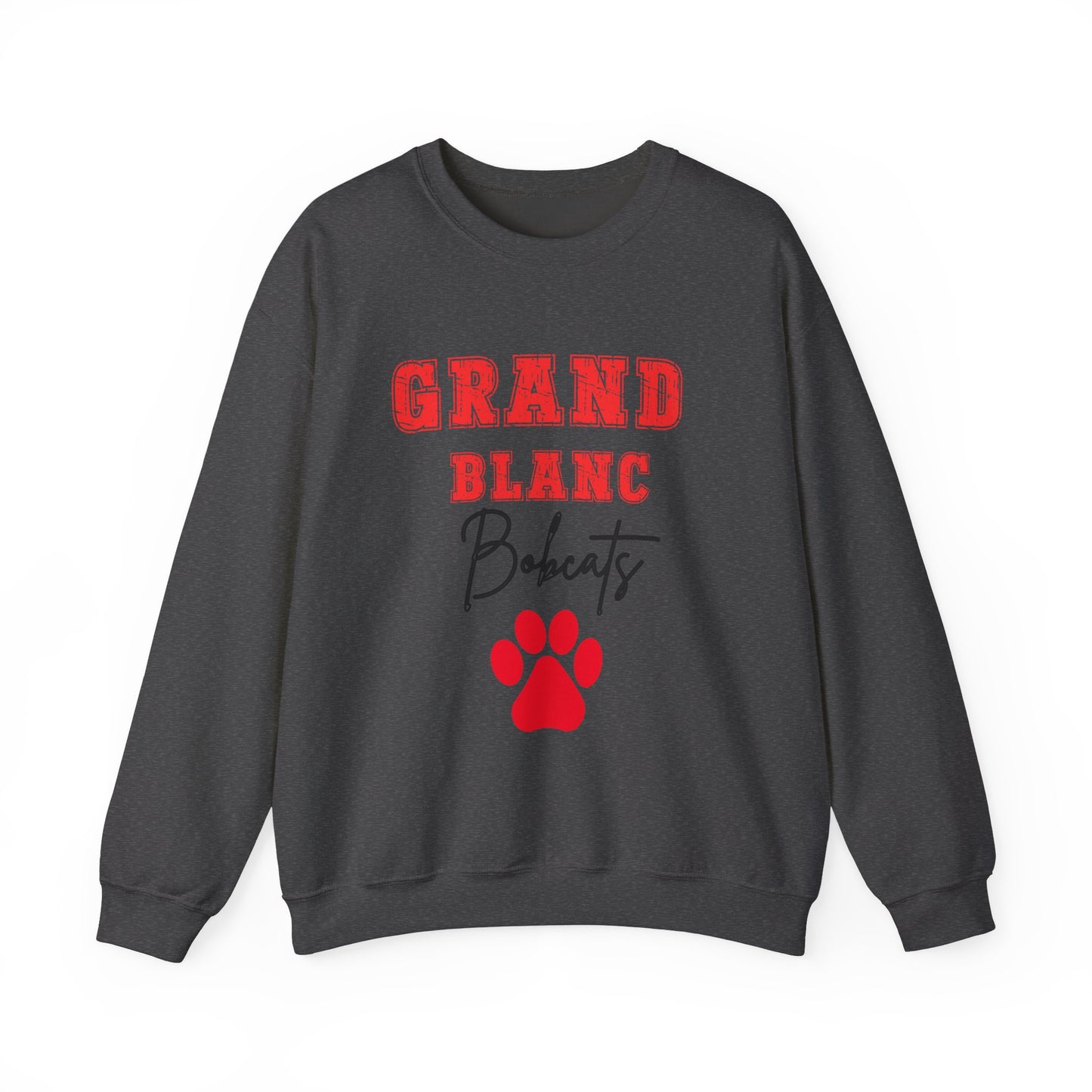 Grand Blanc Bobcats Adult Unisex Crewneck Sweatshirt