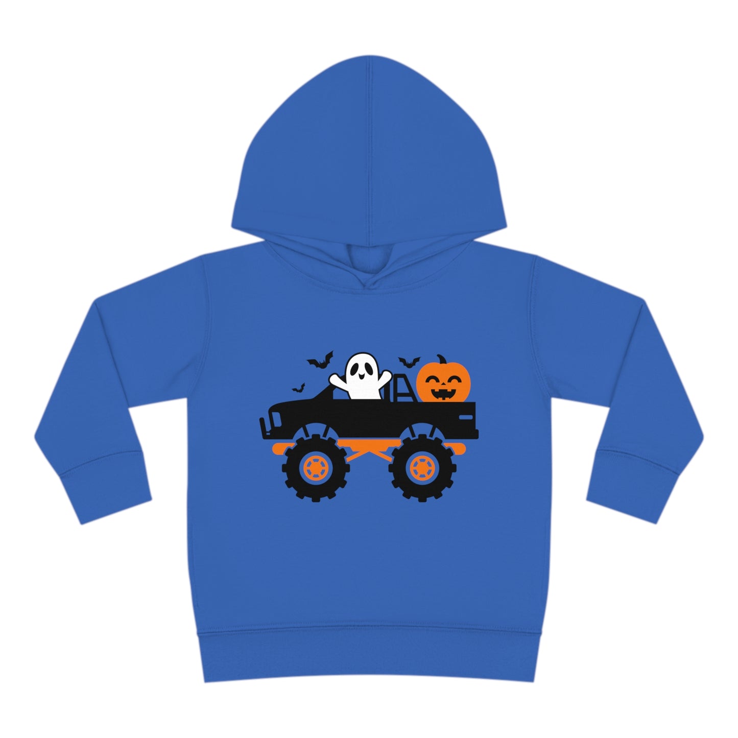 Halloween Truck Boy Toddler Pullover Fleece Hoodie