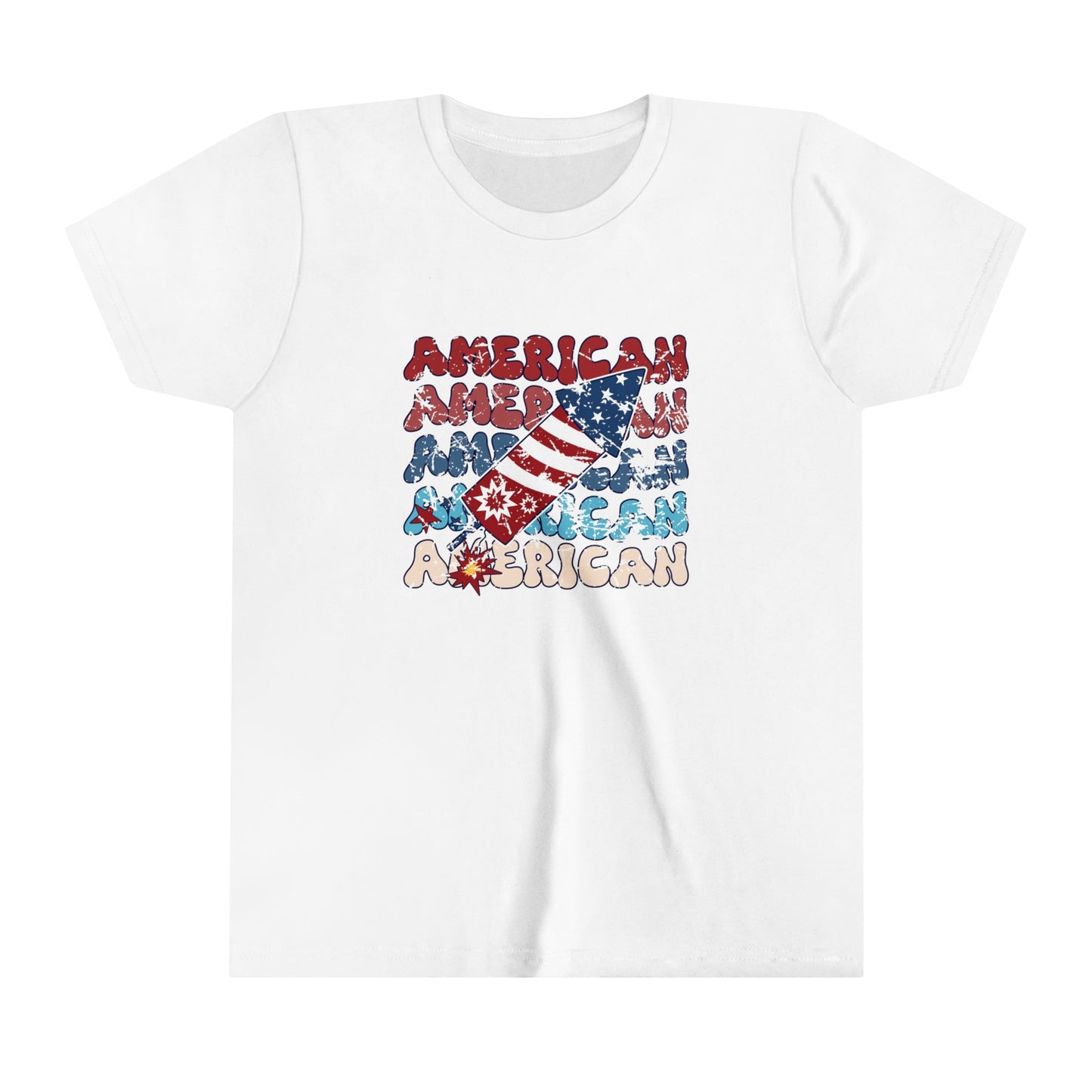 American Firework 4th of July USA Youth Shirt