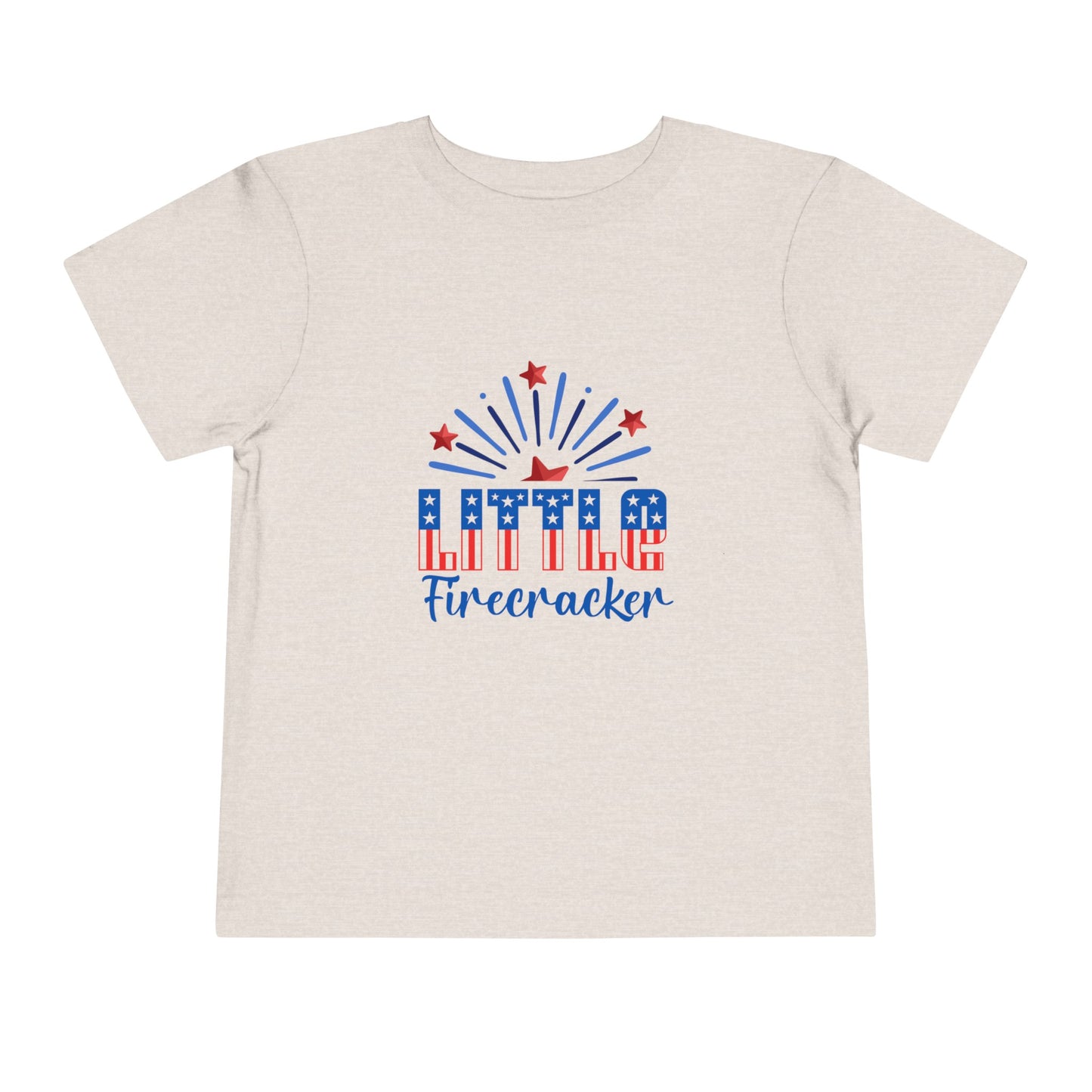 Little Fire Cracker USA 4th of July Short Sleeve Tee