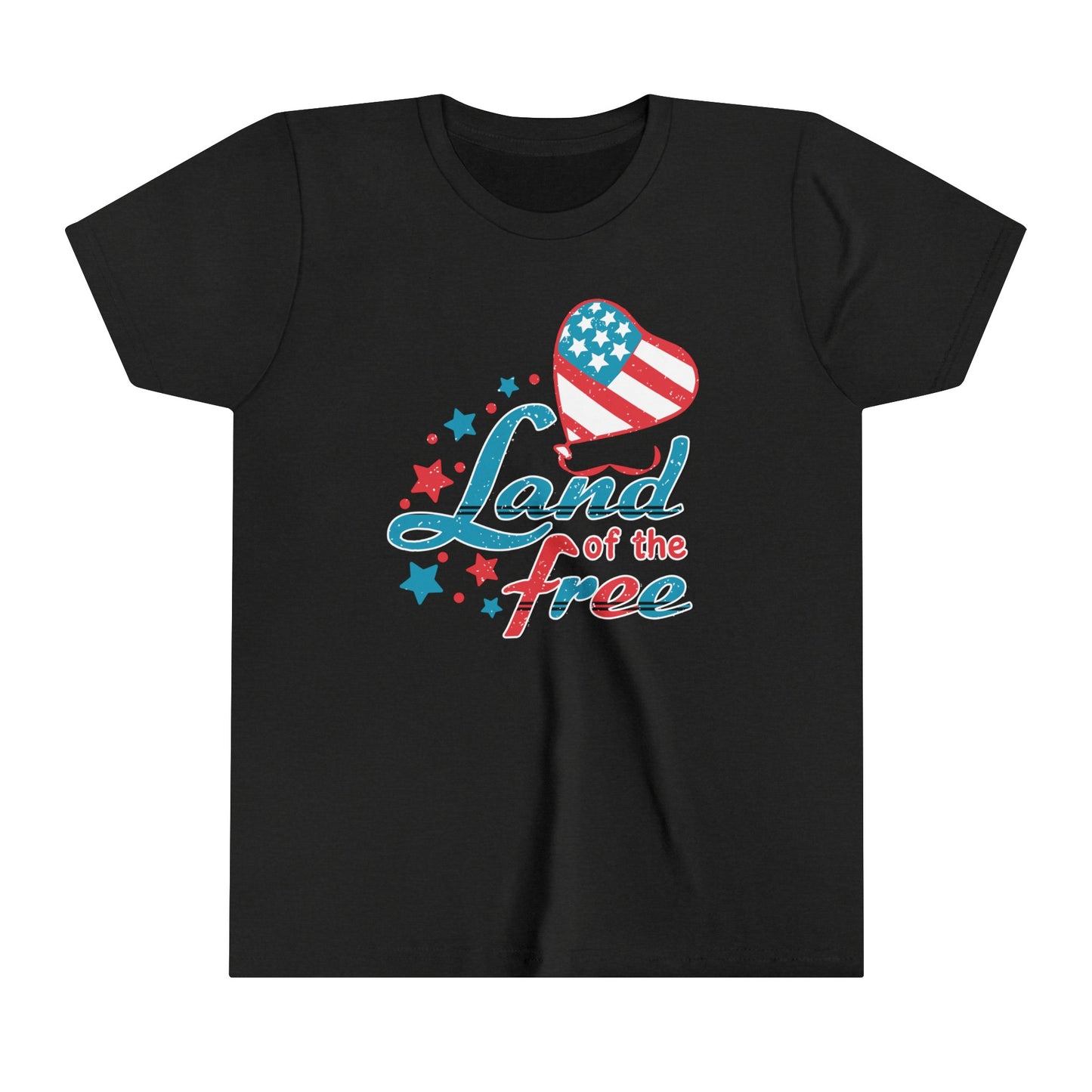 Land of the Free 4th of July USA Youth Shirt