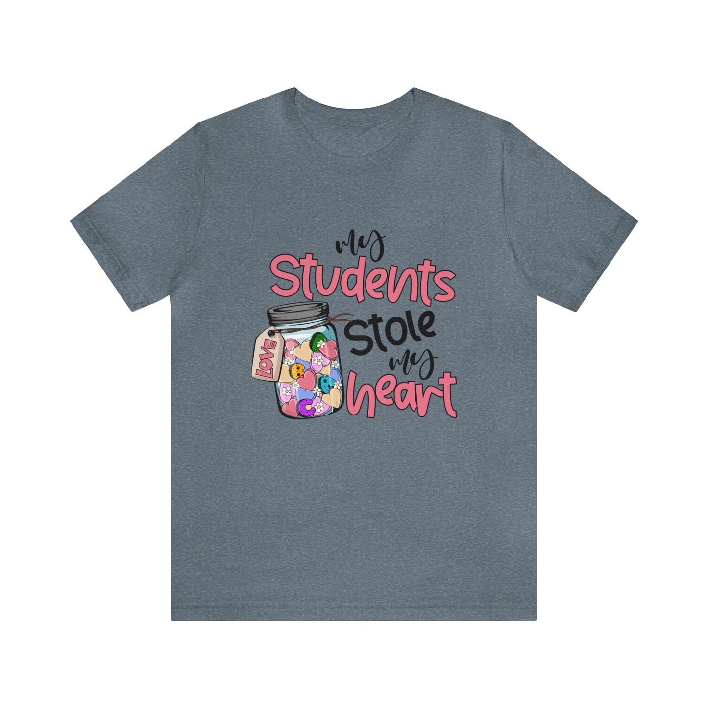 My Students Stole My Heart Teacher Valentine's Day Women's Tshirt