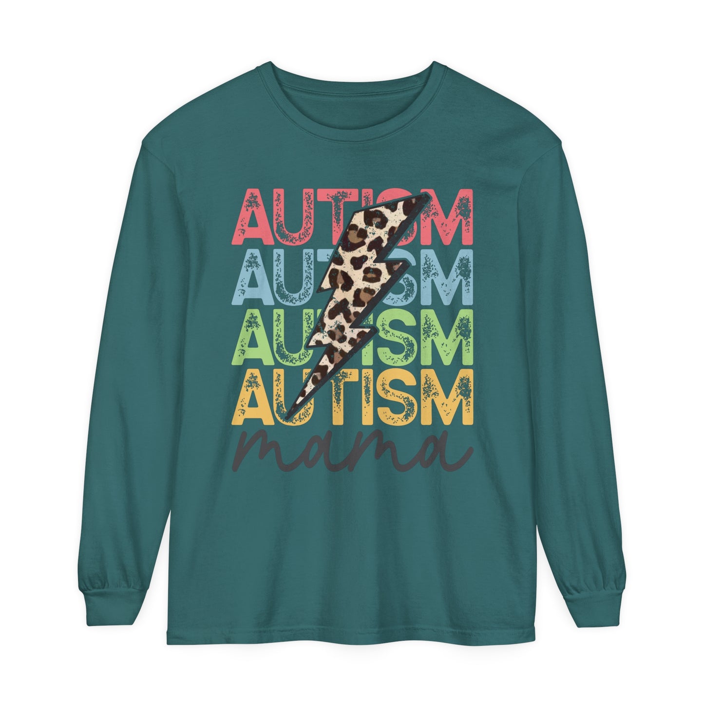 Autism Mama Loose Long Sleeve T-Shirt