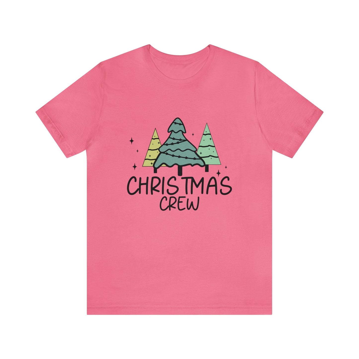 Christmas Crew Family Matching Short Sleeve Christmas T Shirts