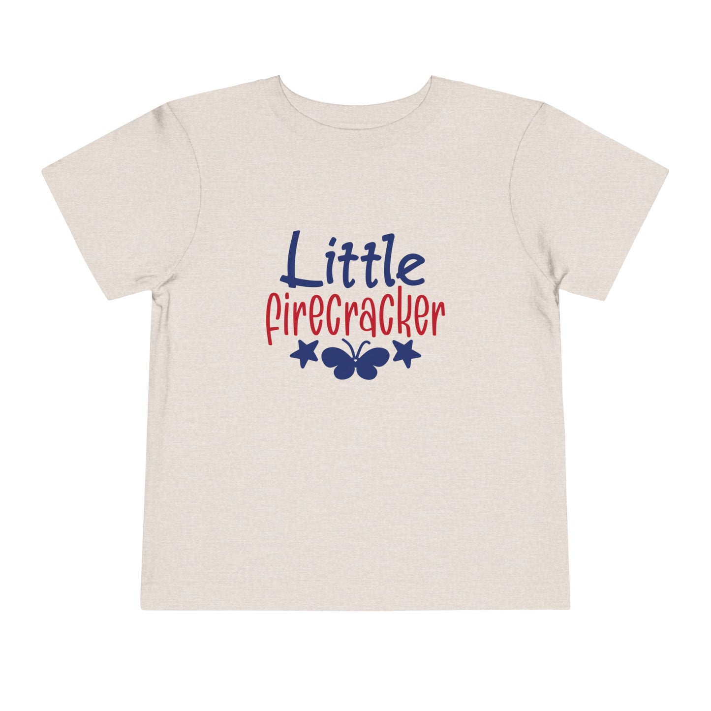 Little Firecracker 4th of July Short Sleeve Tee