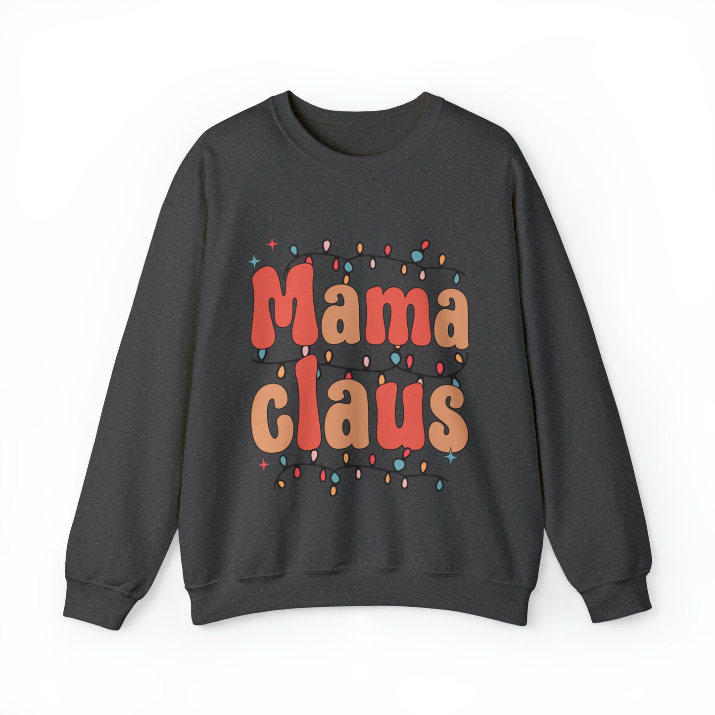 Mama Claus Women's Christmas Crewneck Sweatshirt