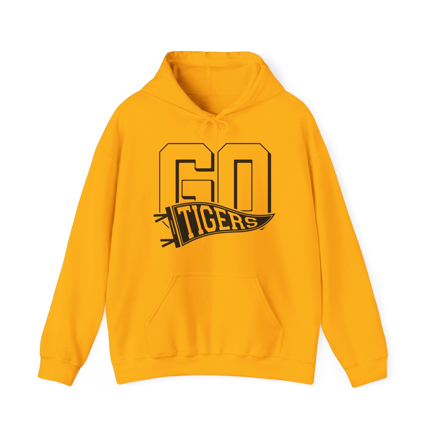 Go Tigers Adult Unisex Heavy Blend™ Hooded Sweatshirt