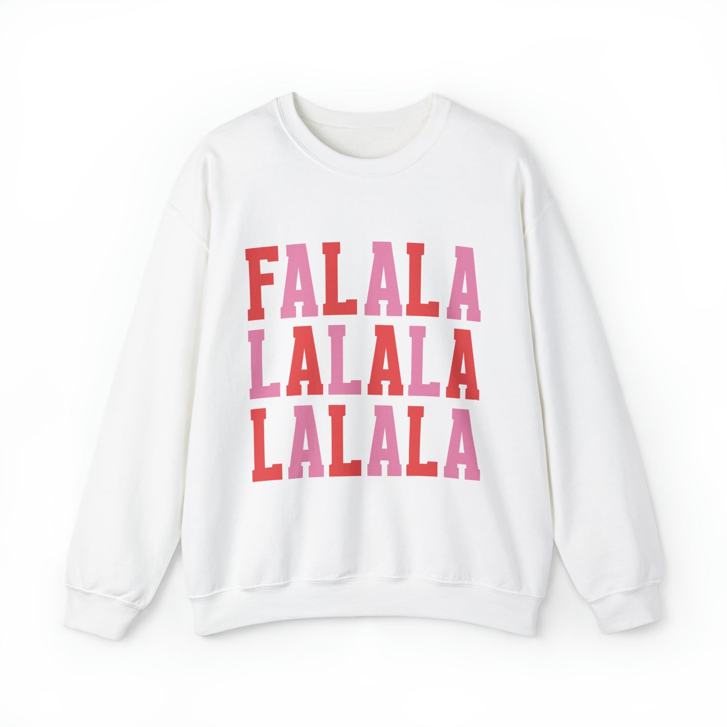 FALALALA Women's Christmas Crewneck Sweatshirt