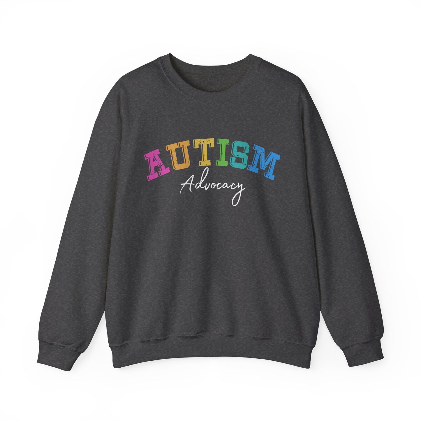 Autism Advocacy Adult Unisex Crewneck Sweatshirt