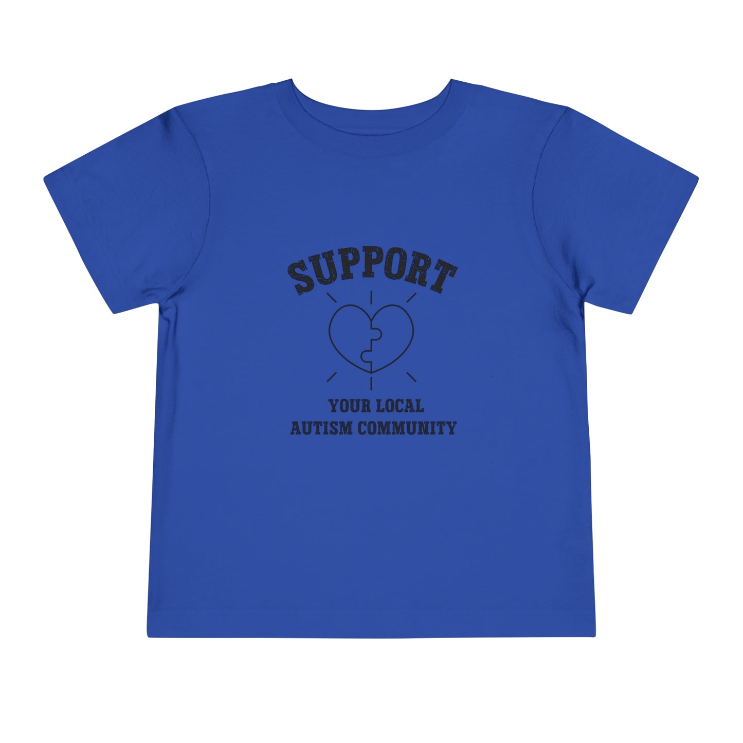 Support Your Local Autism Community  Autism Toddler Short Sleeve Tee