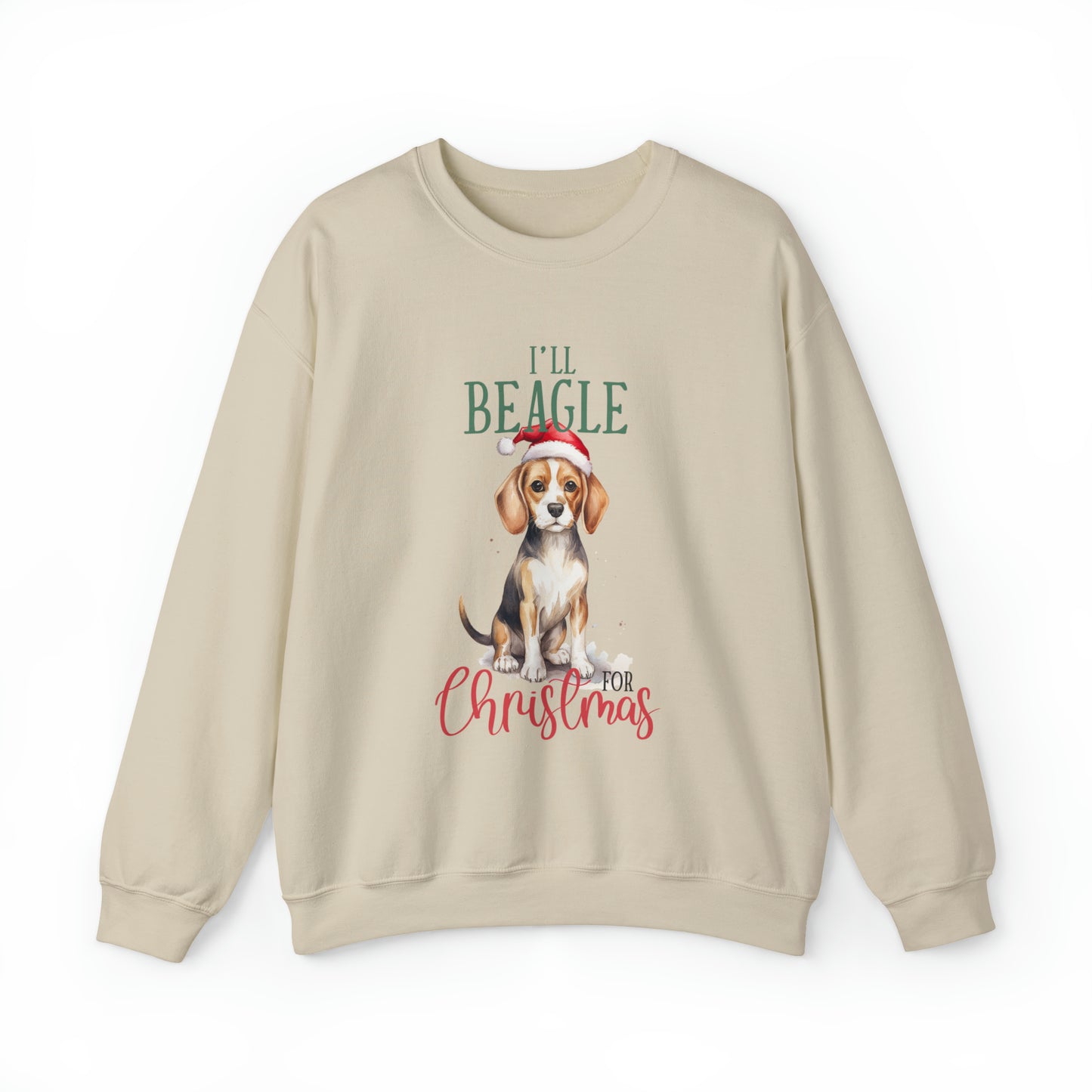 Beagle Christmas Sweatshirt - Women's